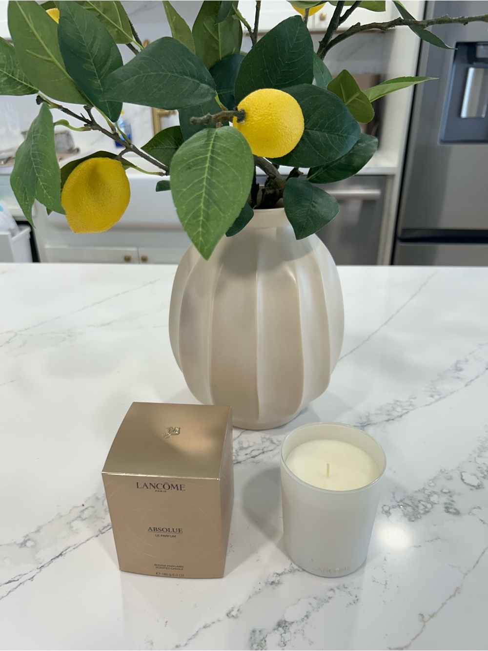 Lancome Absolue Candle Le Parfum Scented Candle, Luxury Limited Edition, 6.3 OZ